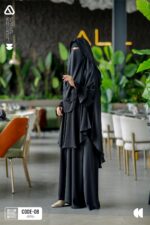 Subaita Set - 3 Layer Hijab & Burka Set [CODE 08] - Image 3