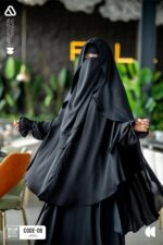 Subaita Set - 3 Layer Hijab & Burka Set [CODE 08] - Image 2